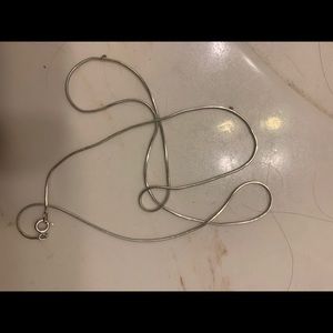 Sterling silver necklace
